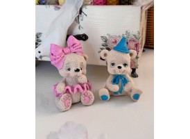 Набір ведмедиків на гендер вечірку