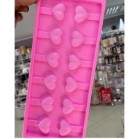 Силіконова форма серця 2,5х2 см. Силіконова форма серця 2,5х2 см.