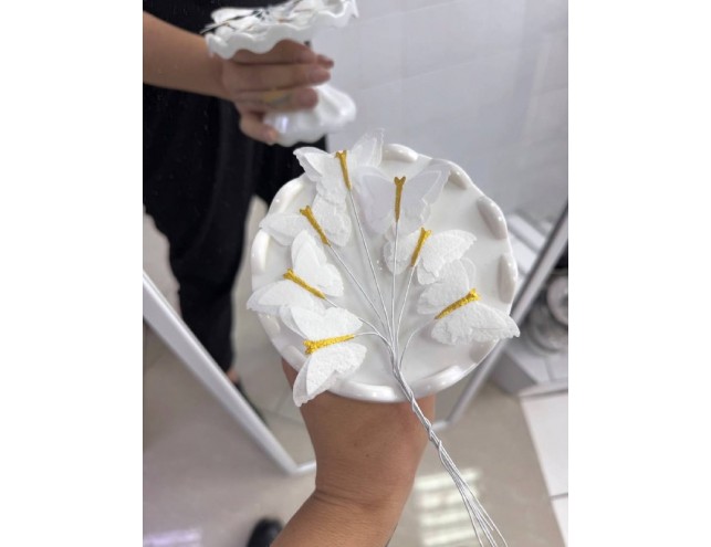 Метелики на проволці, 7 шт.