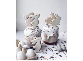 Пряник "зайчики в асортименті"