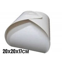Коробка для торта "купол", 20х20х17см