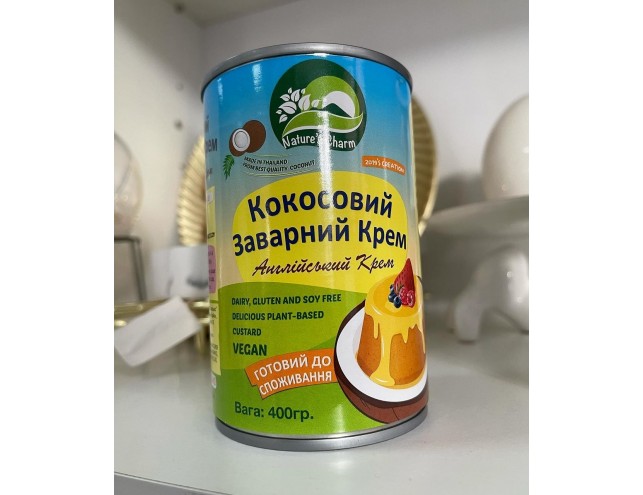 Кокосовий заварний крем,400гр.