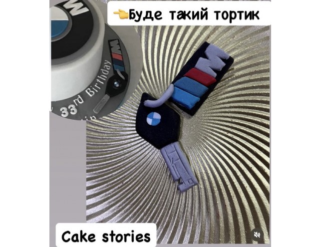 Ключі з мастики 