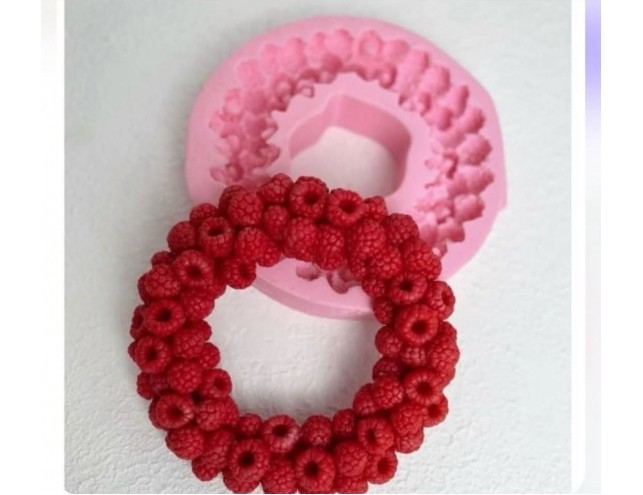 Молд "віночок з малини"