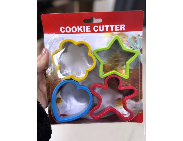 Вирубки для пряників, 4 шт.