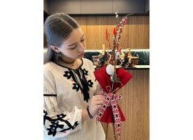 Вербові букетики декоративні