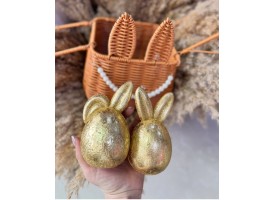 Декоративні яйця-зайчики