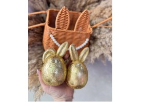 Декоративні яйця-зайчики