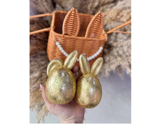 Декоративні яйця-зайчики