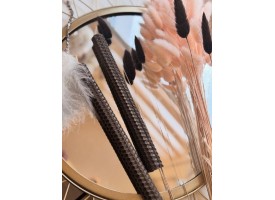 Свічка з вощини в асортименті "темний шоколад"