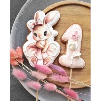 Пряники друковані "зайка"