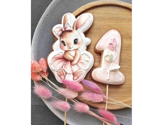 Пряники друковані "зайка"