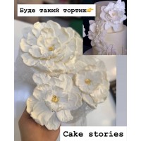 Квітка з мастики, 3 шт.