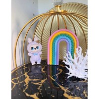 Лабубу шоколадна, 9см.