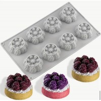 Силіконова форма для євродесертів "Малина для десертів"