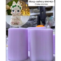 Молд "зайка у віночку"