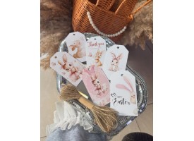 Бірка з зайчиком