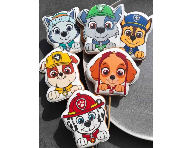 Пряники друковані "Щенячий патруль"