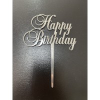 Топпер дзеркальний, срібло