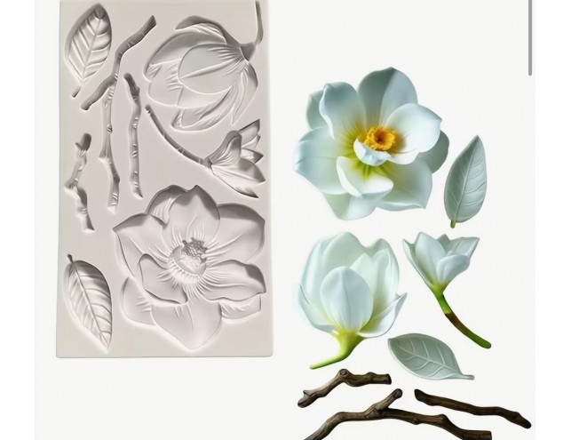 Молд текстурний "квіти"