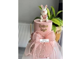 Бант на тортик з органзи Бант на тортик з органзи