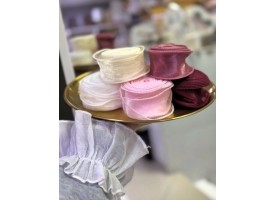 Стрічка органза, ширина - 4 см. Стрічка органза, ширина - 4 см.