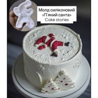 Молд силіконовий "п'яний санта"