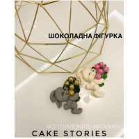 Зайчик з тюльпанами