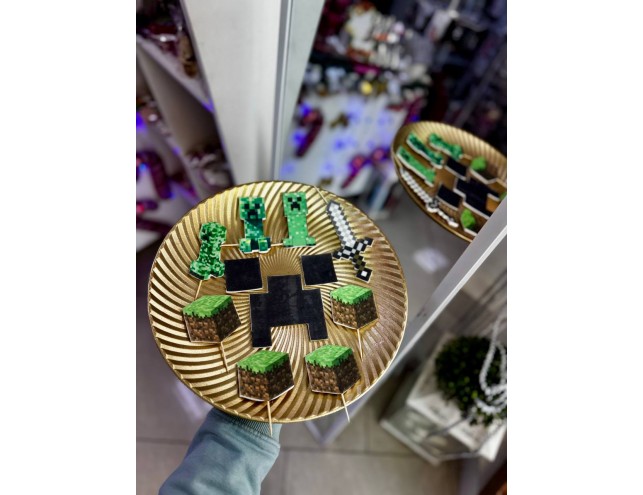 Набір топперів "Minecraft"