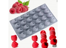Силіконова форма для євродесертів "Малина" Силіконова форма для євродесертів "Малина"