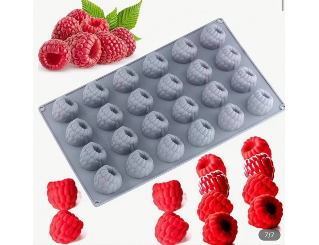 Силіконова форма для євродесертів "Малина"