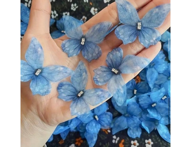 Метелики подвійні з камінцями