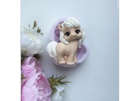 Молд "Коник боковий дитячий" 7х8см. Молд "Коник боковий дитячий" 7х8см.