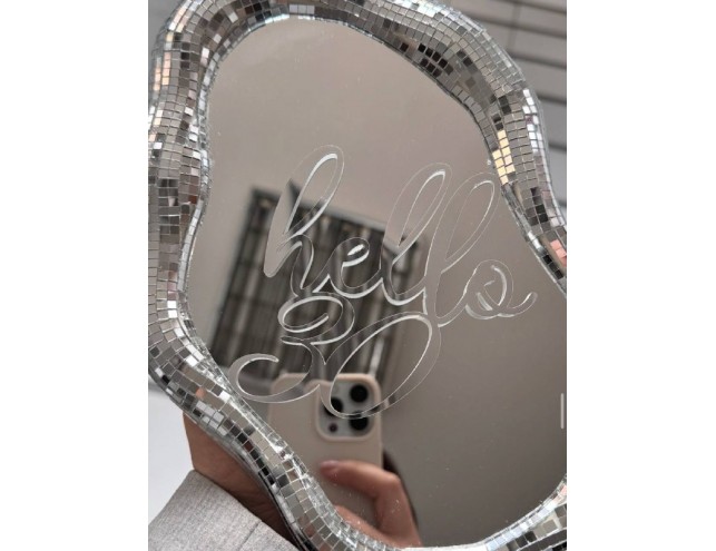 Топпер дзеркальний "Hello 30"