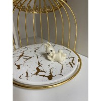 Шоколадний зайчик , білий, n6