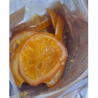 Зацукровані дольки апельсину, 100грам.