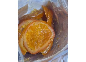 Зацукровані дольки апельсину, 100грам.