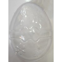 Пластикова форма для шоколаду "Яйце з бантиком" Пластикова форма для шоколаду "Яйце з бантиком"