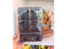 Пластикова коробка для моті (на 6 комірок) Пластикова коробка для моті (на 6 комірок)