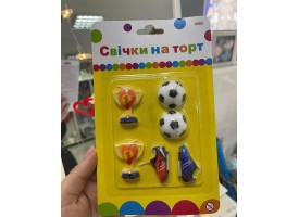 Набір свічок "Футбол" Набір свічок "Футбол"