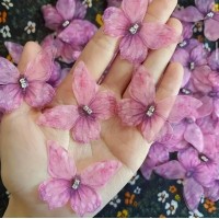 Метелики подвійні з камінцями