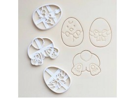 Вирубка для пряників з витисненням Вирубка для пряників з витисненням