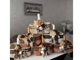 Кошик пасхальний (малий) 23х15см. Кошик пасхальний (малий) 23х15см.