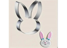 Вирубка для пряників "зайчик" 6,5см. Вирубка для пряників "зайчик" 6,5см.