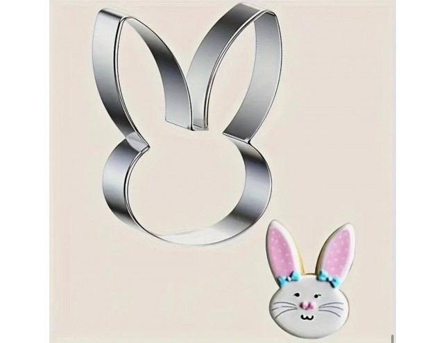 Вирубка для пряників "зайчик" 6,5см.