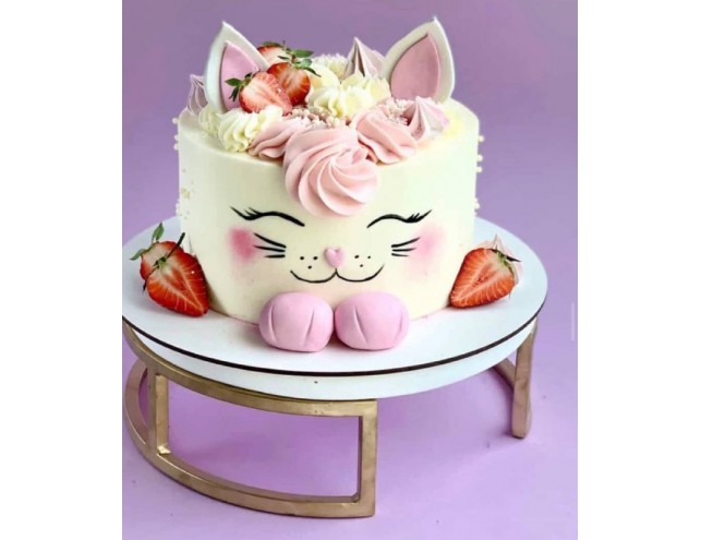 Декор в стилі "Котик" (вушка, носик, лапки)