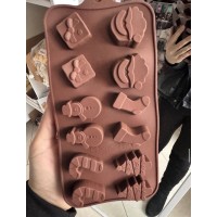 Новорічна форма силіконова