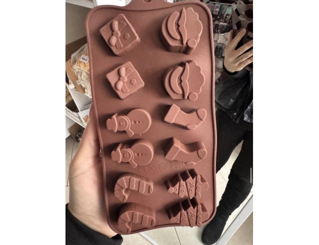 Новорічна форма силіконова