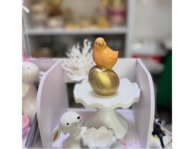 Шоколадна пташка на писанці