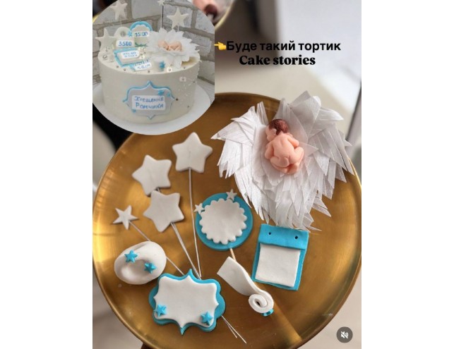 Набір прикрас "метрика"